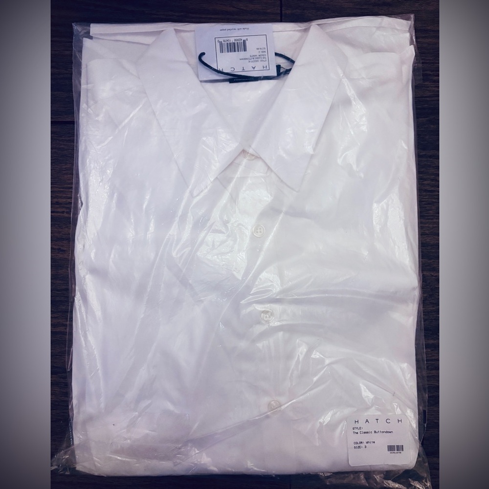 nwt Hatch Collection Nursing Friendly Maternity Classic Buttondown White Large 3 - Picture 13 of 16
